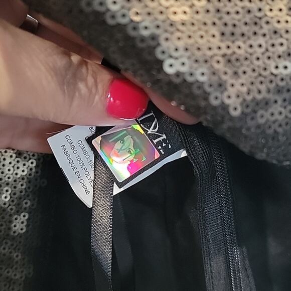 NWT Diane von Furstenberg Emoi Sequin Embellished Velvet Shell Blouse, 10 - Picture 8 of 10